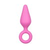 Roze Buttplug Met Trekring Roze Buttplug Met Trekring