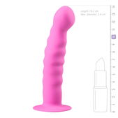 Siliconen dildo met zuignap