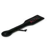 Easytoys Fetish Collection Zwarte Leren Paddle XOXO