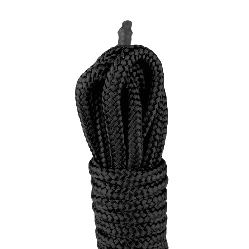 Zwart bondagetouw - 5m - afbeelding 3