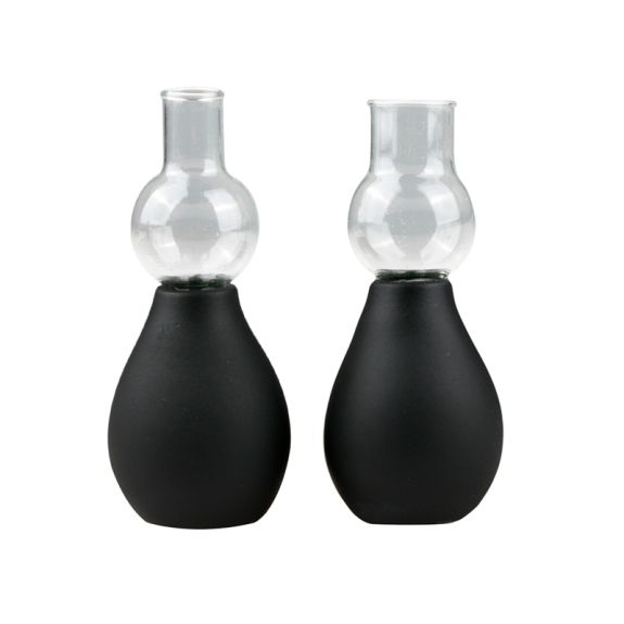 Easytoys Fetish Collection Setje tepelzuigers - zwart