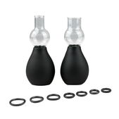 Easytoys Fetish Collection Setje tepelzuigers - zwart