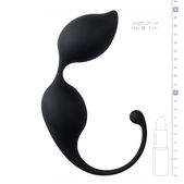 Easytoys Geisha Collection Ronde kegel balletjes - zwart