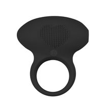 Easytoys Men Only Love Ring Vibrerende Cockring - Zwart
