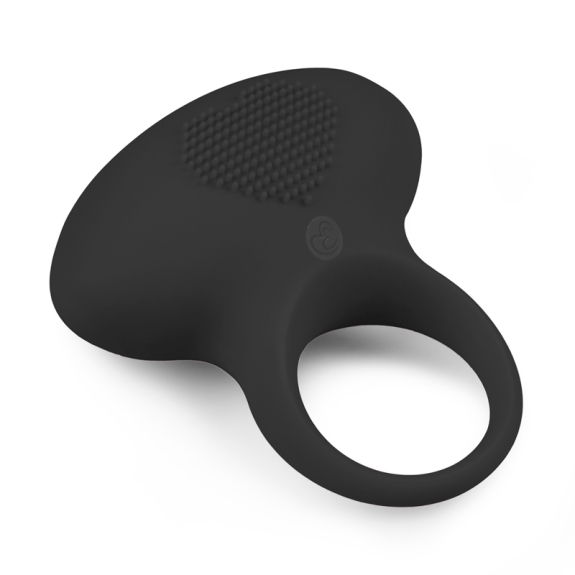 Easytoys Men Only Love Ring Vibrerende Cockring - Zwart