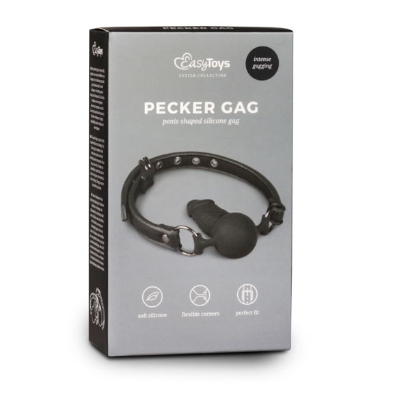 Easytoys Fetish Collection Ball gag met siliconen bal