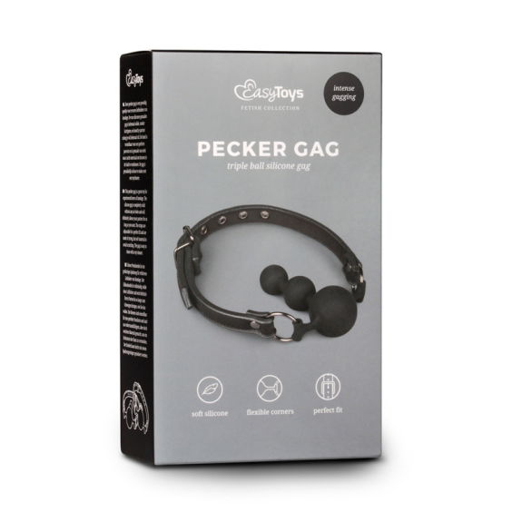 Easytoys Fetish Collection Balknevel met siliconen krale