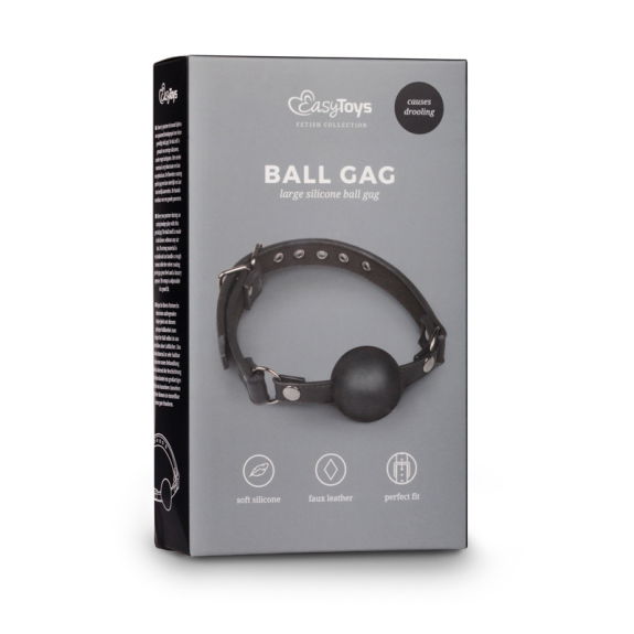 Easytoys Fetish Collection Ball Gag Met Grote Siliconen 