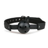 Easytoys Fetish Collection Ball gag met PVC bal - zwart