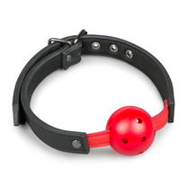 Ball gag met bal van PVC