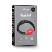 Ball gag met bal van PVC