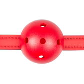 Ball gag met bal van PVC