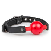 Ball gag met bal van PVC