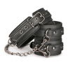 Easytoys Fetish Collection Kunstleren halsband met enkel