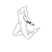 Easytoys Fetish Collection Zwarte Kunstlederen Handboeie
