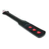 Easytoys Fetish Collection Lange leren paddle met hartje