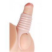 Size Matters Really Ample - geribbelde penis sleeve