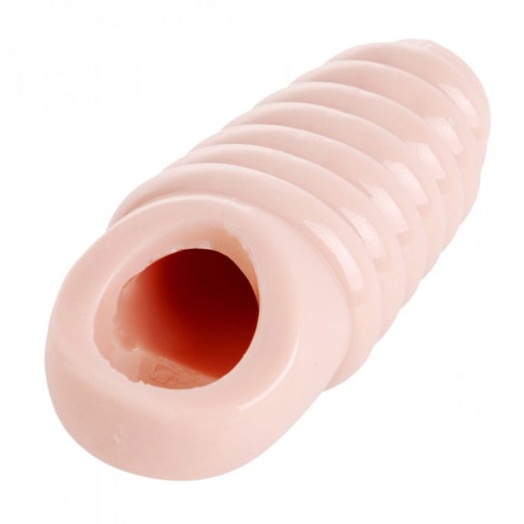 Size Matters Really Ample - geribbelde penis sleeve