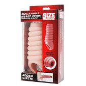 Size Matters Really Ample - geribbelde penis sleeve