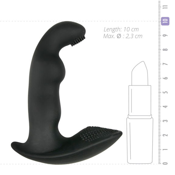 Dynamic Duke Geribbelde Prostaat Vibrator