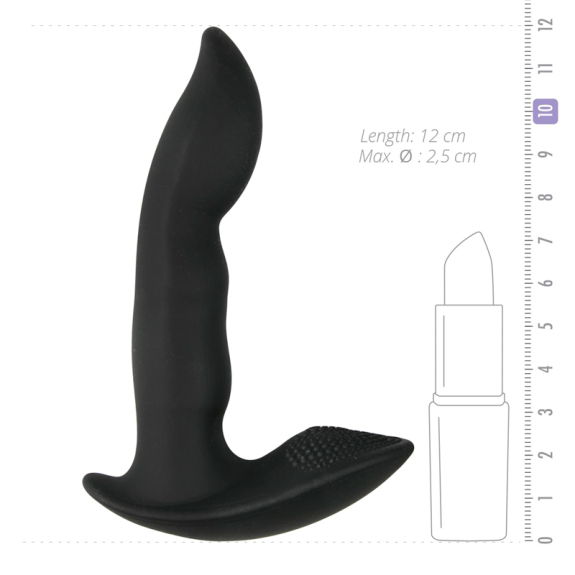 Easytoys Men Only Dynamic Duke Prostaatvibrator - Zwart