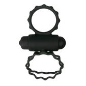 Easytoys Men Only Duo Cockring - Zwart