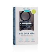 Easytoys Men Only Duo Cockring - Zwart