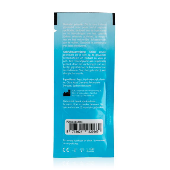 EasyGlide EasyGlide 10 ml Zakje - Waterbasis