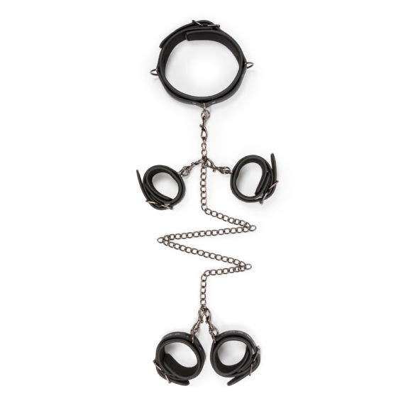 Easytoys Fetish Collection Fetish set met halsband, enke