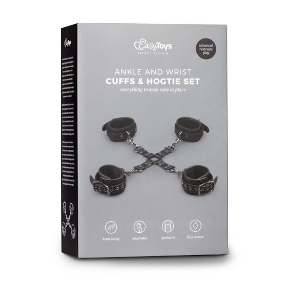Easytoys Fetish Collection Hogtie With Hand and Anklecuf