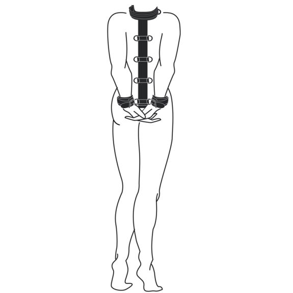 Easytoys Fetish Collection Neck and Wrist Restraint