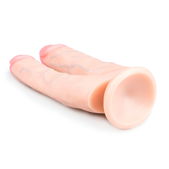 Realistische Dubbele Dildo Met Zuignap