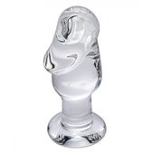 Prisms Erotic Glass Asvini Glazen Buttplug - Transparant