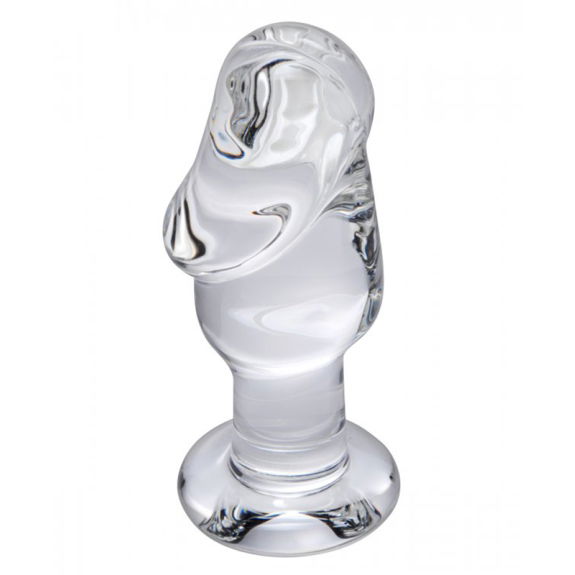 Prisms Erotic Glass Asvini Glazen Buttplug - Transparant