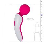 Easytoys Wand Collection Mini Wand Massager - Roze/Wit