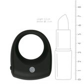 Easytoys Men Only Vivid Cockring Met Mini Bullet - Zwart