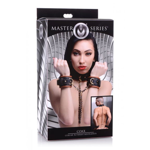 Coax Leren Halsband + Boeien