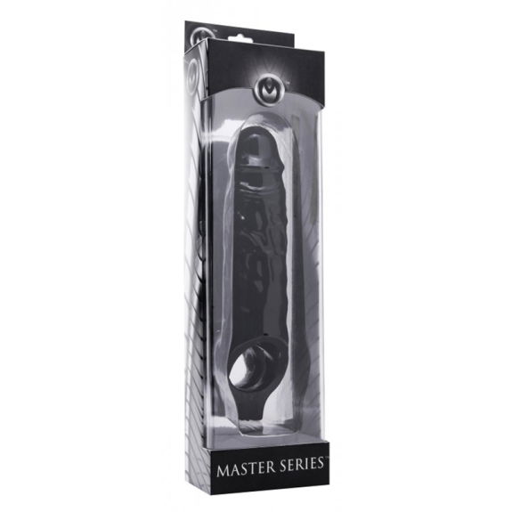 Master Series Mamba Penis Sleeve - Zwart