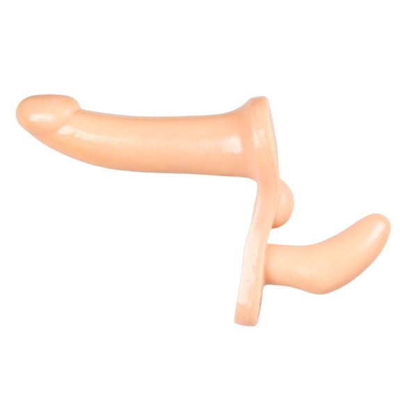 Strap U Plena II Dubbele Voorbind Dildo + Harnas
