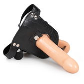 Strap U Plena II Dubbele Voorbind Dildo + Harnas