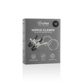 Easytoys Fetish Collection Metalen Tepelklemmen Met Ring