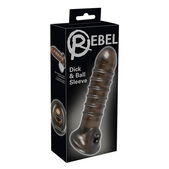 You2Toys Penis Sleeve Met Ribbels - Zwart