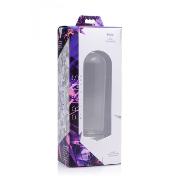 Prisms Erotic Glass Pillar - Glazen Dildo/Plug