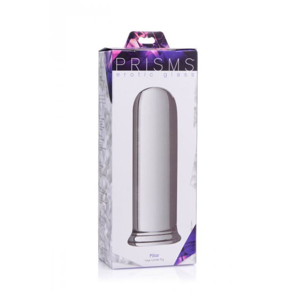 Prisms Erotic Glass Pillar - Glazen Dildo/Plug