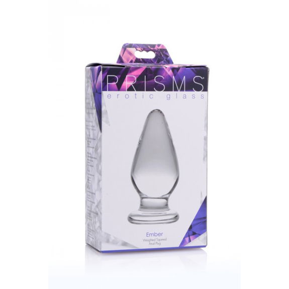 Prisms Erotic Glass Ember Zware Glazen Buttplug