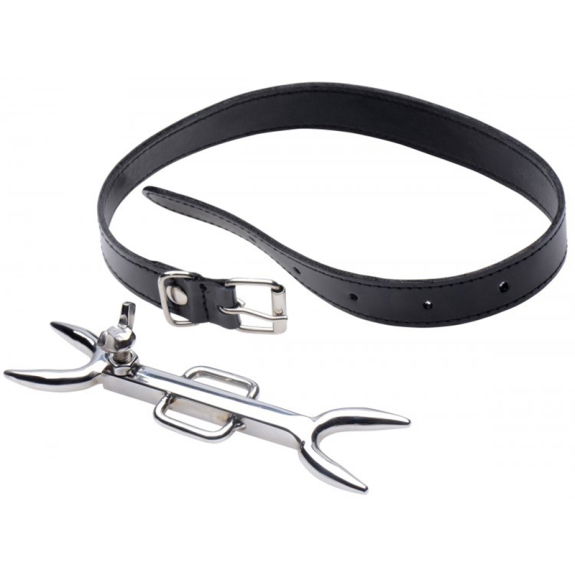 Strict Leather Heretic's Fork - BDSM Halsband