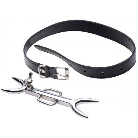 Strict Leather Heretic's Fork - BDSM Halsband