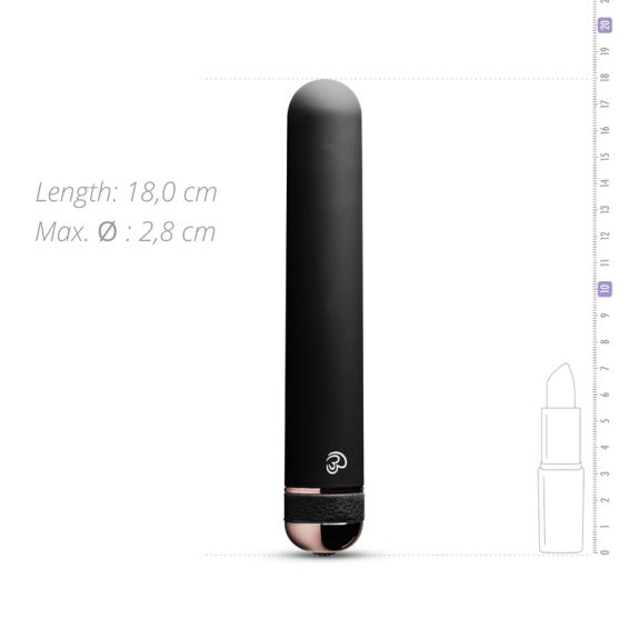 Easytoys Vibe Collection Supreme Vibe Vibrator - Zwart