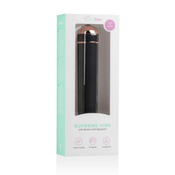 Easytoys Vibe Collection Supreme Vibe Vibrator - Zwart