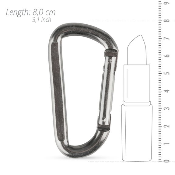Easytoys Fetish Collection Karabijnhaak - Zilver